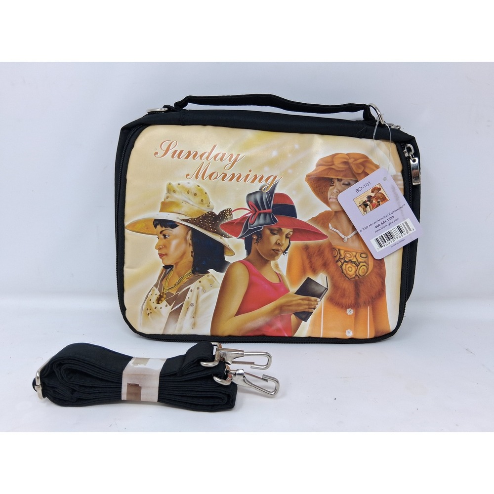 African American Expressions Sunday Morning Bible Organizer Case BO-101 NEW. Y